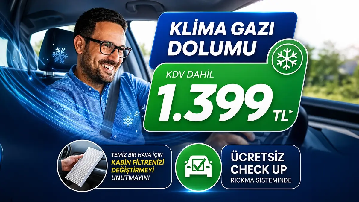 Klima Gazı Dolumu